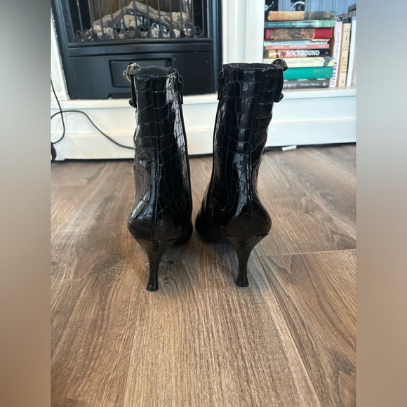 Stuart Weitzman Patent Leather Boots - Picture 3 of 8